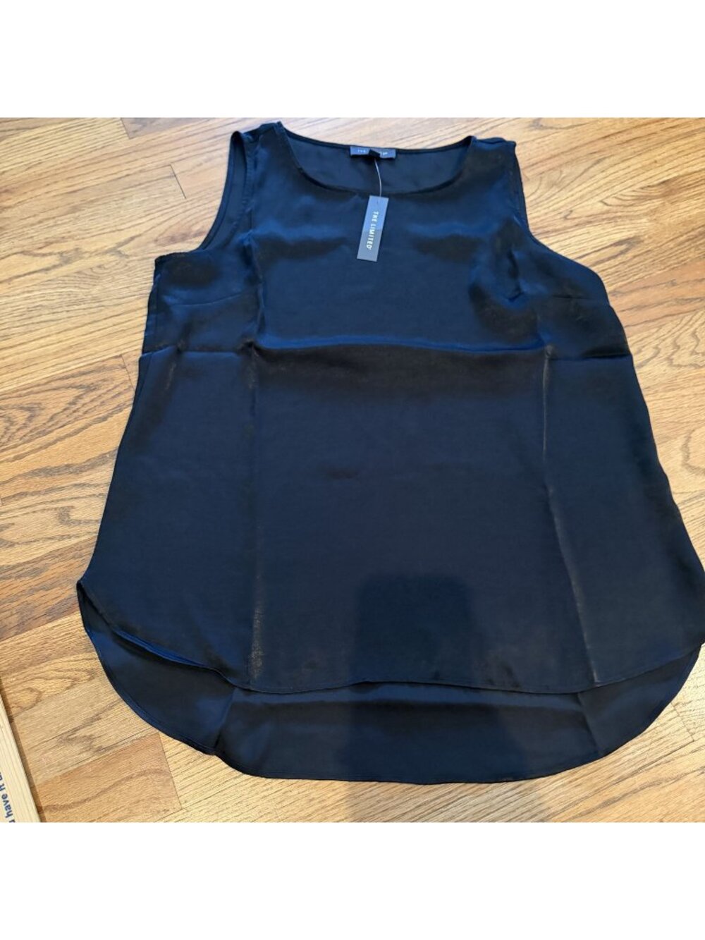 The Limited Womens Black Small Sleeveless Blouse New